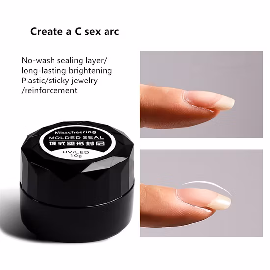 Nail-Russian Plastic Sealing Coat No-Washing Adhesive Glue, Shaping, Reinforcing, Four-in-One Hard Coating Adhesive