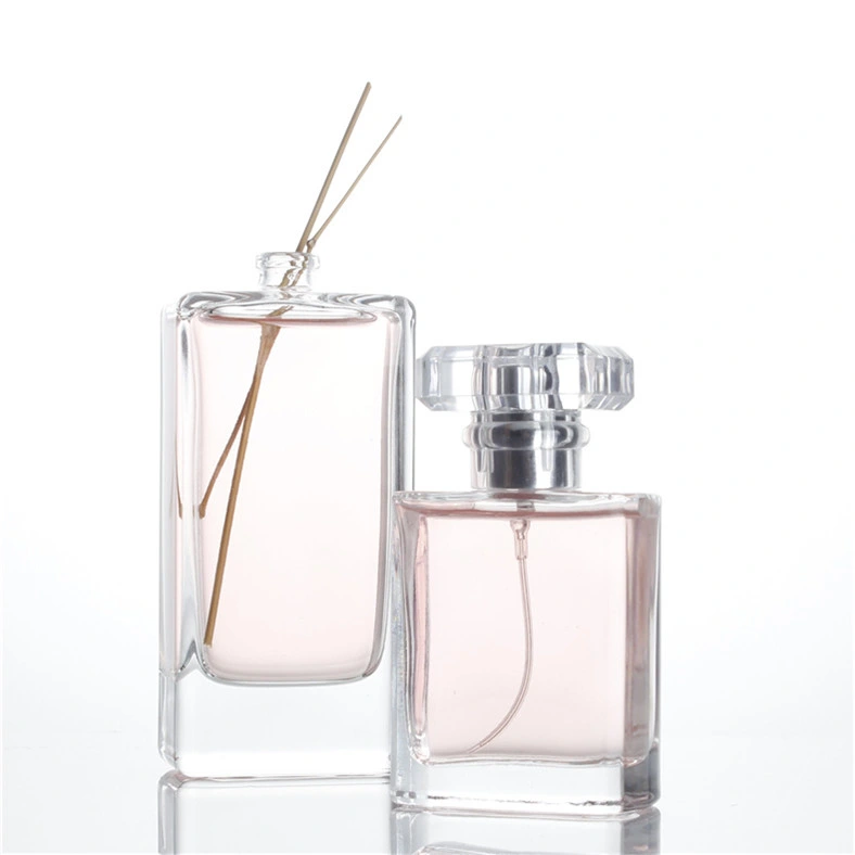 Customized 100ml 200ml Empty Round Fragrance Reed Diffuser Glass Bottle