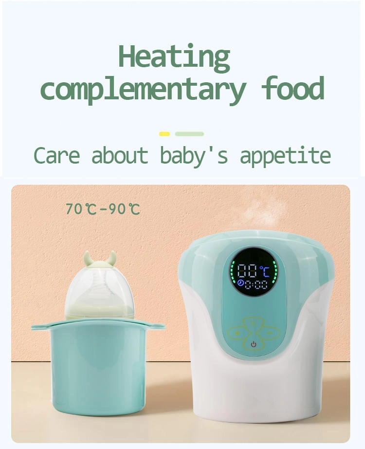 PTC Single Special Feeding Adjustable Multi Functional Electronic Milk Smart Drinking Water Baby Bottle Warmer Portable