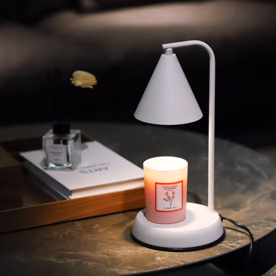 Bougie électrique bon marché Warmermelting Wax Burner Dimmer Top-Down Candle Lamp