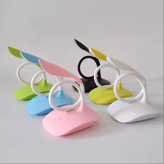 Lampe de bureau LED flexible pour étude de protection des yeux avec lampes de lecture tactiles à luminosité variable avec gradateur à 3 niveaux, commande tactile, col de cygne réglable, USB