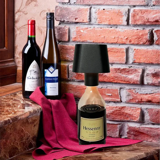 Restaurant Wine Bottleoperated Touch Lampe de table extérieure Home Decor