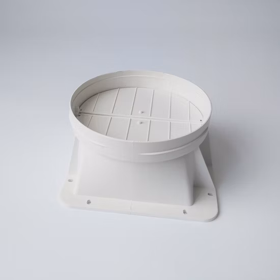 La hotte en plastique de sortie d'air partie le diffuseur d'air de cuisine
